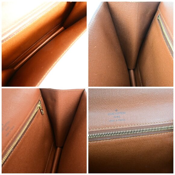 LOUIS VUITTON Monceau 28 Hand Bag Monogram Leather Brown M51185 70YG720 - Picture 14 of 14